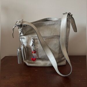 Coach Metallic Bucket Bag